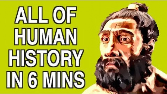 ALL OF HUMAN HISTORY IN 6 MINS